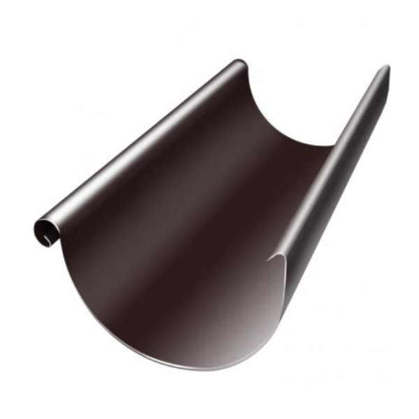 Водосток Grand Line 150x100 – Желоб 3м RAL 8017 купить в Ростове