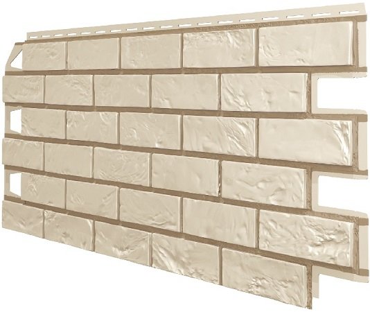 Фасадная панель VOX Vilo Brick Слоновая кость купить в Ростове