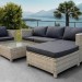 Комплект мебели AFINA плетеной из иск. ротанга YR821G Grey/Grey купить в Ростове