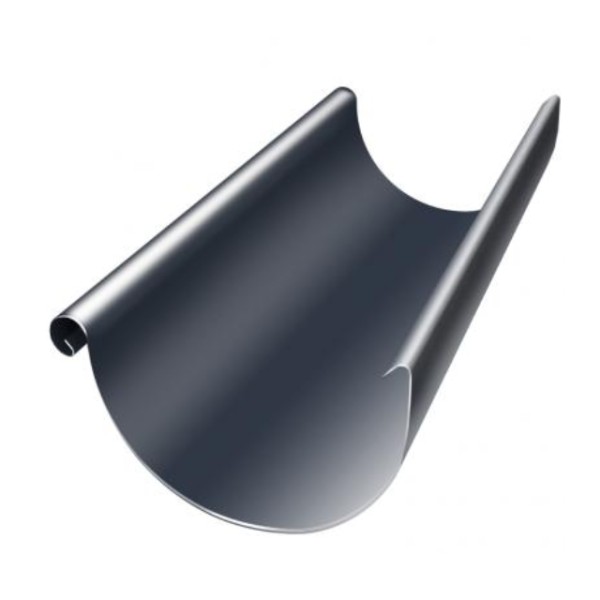 Водосток Grand Line 150x100 – Полукруглый желоб 3 метра RAL 7024 купить в Ростове
