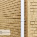 Фасадная панель Ю-Пласт Стоун Хаус Кирпич Песочный купить в Ростове