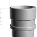Муфта Docke Lux ПВХ Пломбир купить в Ростове