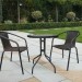 Комплект плетеной мебели AFINA из иск. ротанга Асоль-LR02 LRC-02/LRT-02-D60 Dark Brown купить в Ростове