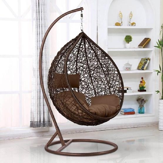 Кресло Подвесное из искусственного ротанга AFM-168A-XL Brown купить в Ростове