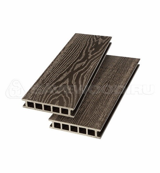 Террасная доска из ДПК SW-Fagus «SaveWood» темно-коричневый купить в Ростове