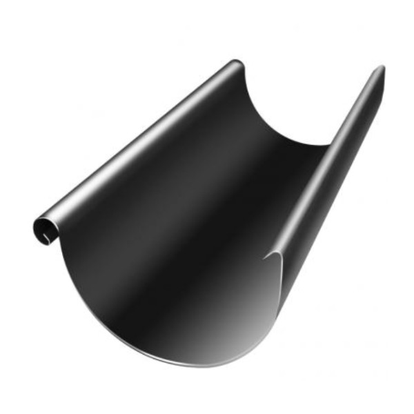 Водосток Grand Line 125x90 – Желоб 3м RAL 9005 купить в Ростове