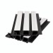 Фасадная панель брусковая двухцветная co-extrusion, white купить в Ростове