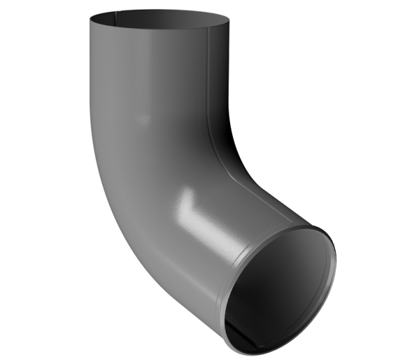 Отвод трубы D90 Döcke STAL PREMIUM Графит, (RAL 7024) купить в Ростове