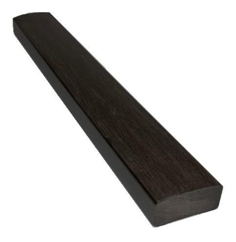 Лавочный брус Ecodecking Некст полнотелый брашированный 70х35 венге (под заказ) купить в Ростове