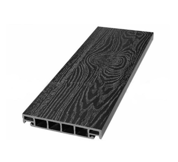 Террасная доска из ДПК SW Salix (T) 2D чёрный купить в Ростове