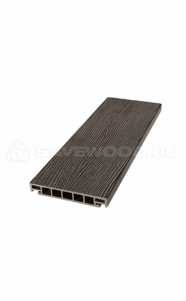 Террасная доска из ДПК SW Salix (S) (R) темно-коричневый купить в Ростове