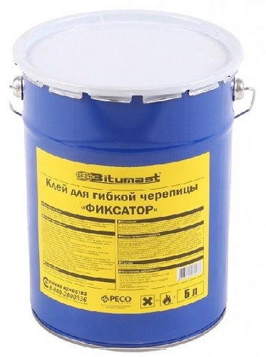 Клей для гибкой черепицы BITUMAST 5 л купить в Ростове