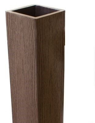 Столб опорный Woodvex Co-Extrusion Темно - Коричневый купить в Ростове